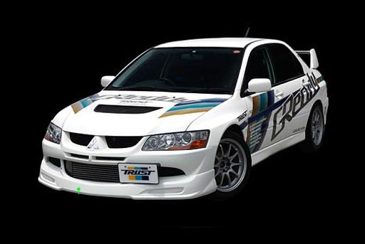 GReddy, GReddy GRacer Front Lip Spoiler | 2003-2005 Mitsubishi Evo VIII (17030013)