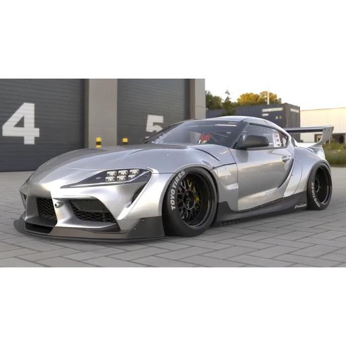 GReddy, GReddy Pandem Aero V1.0 Front Lip | 2020+ Toyota GR Supra A90 (66910402)