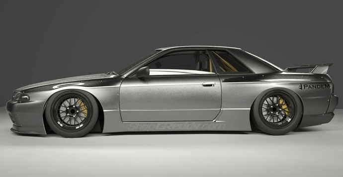 GReddy, GReddy Pandem Wide-Body Aero Kit | 1989-1994 Nissan Skyline GT-R R32 (17020620)