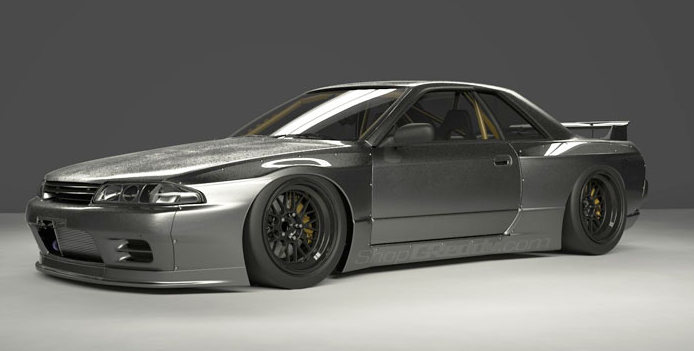 GReddy, GReddy Pandem Wide-Body Aero Kit | 1989-1994 Nissan Skyline GT-R R32 (17020620)