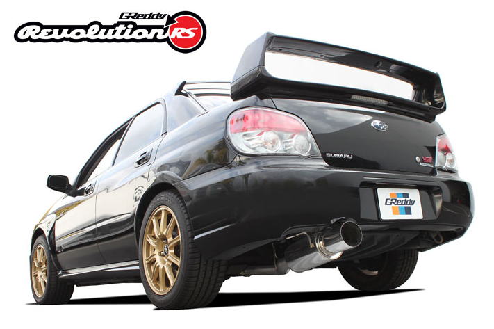 GReddy, GReddy Revolution RS Exhaust System | 2002-2007 Subaru WRX/STI (10168100)