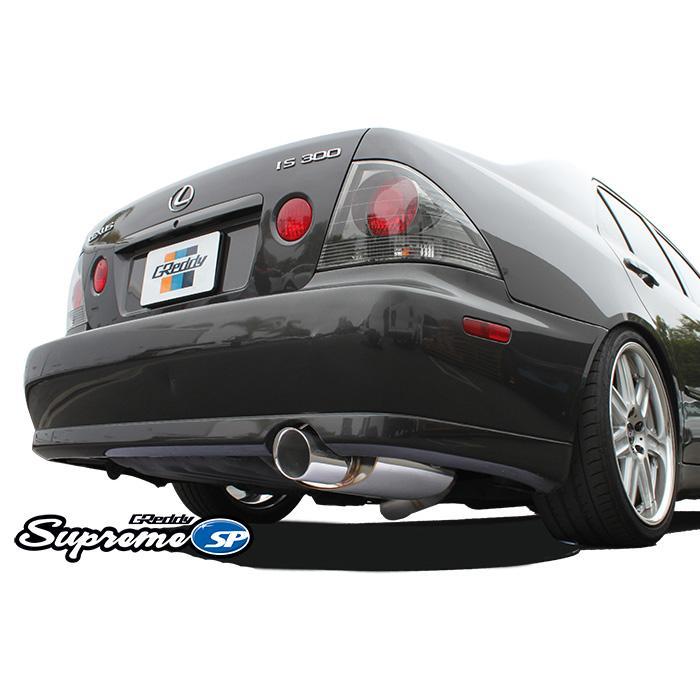 GReddy, GReddy Supreme SP Cat-Back Exhaust | 2001-2005 Lexus IS300 2JZ-GE (10118208)