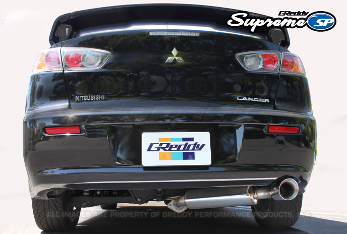 GReddy, GReddy Supreme SP Exhaust System | 2008-2011 Mitsubishi Lancer GTS (10138200)