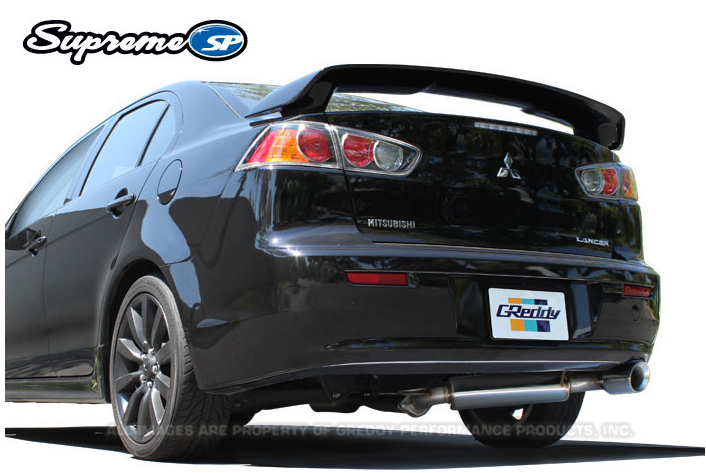 GReddy, GReddy Supreme SP Exhaust System | 2008-2011 Mitsubishi Lancer GTS (10138200)