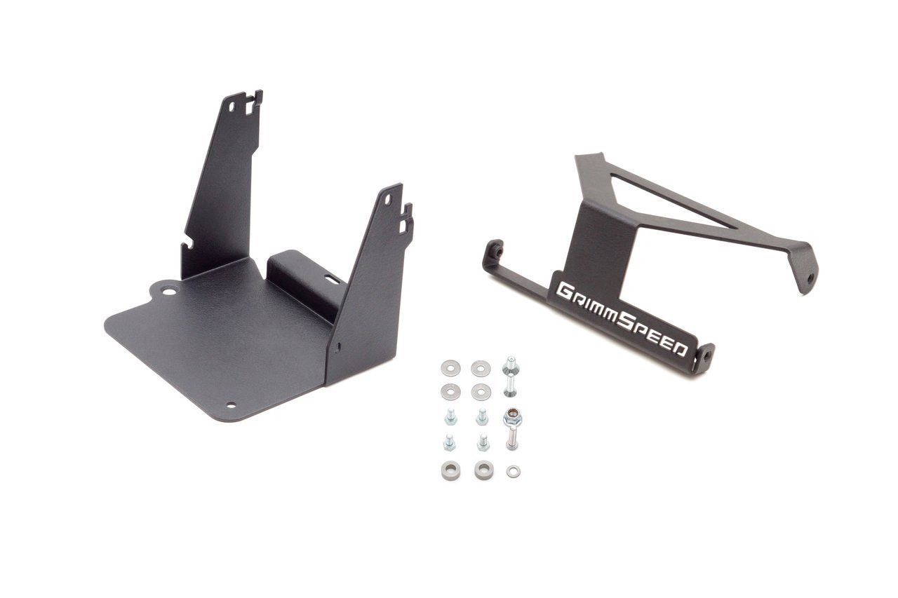 GrimmSpeed, GrimmSpeed Lightweight Battery Mount Kit | 13-18 Ford Focus ST / 16-18 Focus RS (121023)