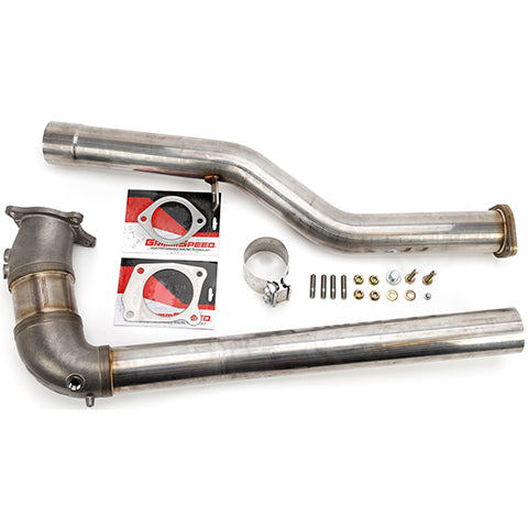 GrimmSpeed, GrimmSpeed V2 GESI-Catted J-Pipe | 2015-2021 Subaru WRX (113009)