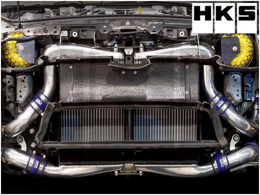 HKS, HKS INTERCOOLER KIT WITH CARBON AIR DUCT (Nissan R35 GTR)