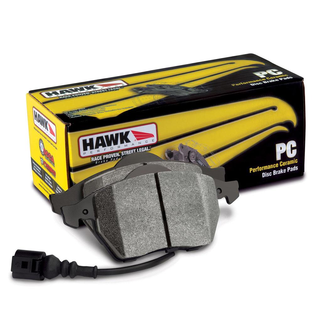 Hawk Performance, Hawk Performance Ceramic Front Brake Pads | Multiple Honda Fitments (HB361Z.622)